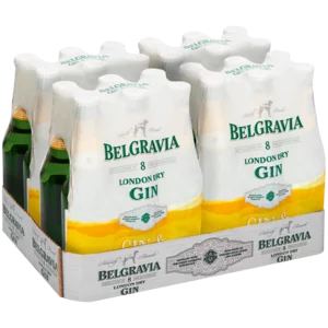 Belgravia London Dry Gin And Tonic Bottles 24x275ml