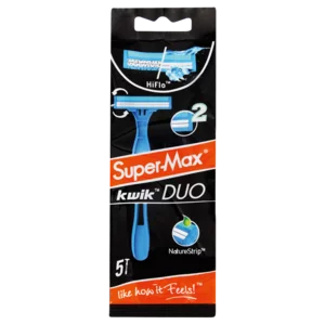 Supermax Kwik Duo Razor 5 Pack Supermax Kwik Duo Razor 5 Pack