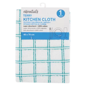 Essentials Terry Kitchen Cloth 40x70cm Essentials Terry Kitchen Cloth 40x70cm