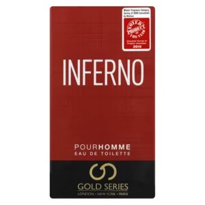Gold Series Inferno Eau De Toilette 100ml Gold Series Inferno Eau De Toilette 100ml