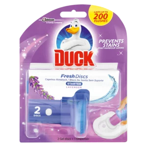 Duck Fresh Discs Starter Lavender Gel Cageless Rimblock 2 Pack Duck Fresh Discs Starter Lavender Gel Cageless Rimblock 2 Pack