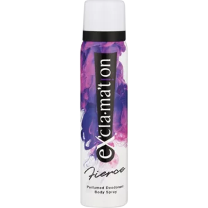 Coty Exclamation Fierce Ladies Deodorant Spray 90ml