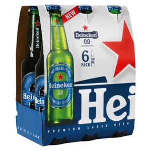 Heineken Premium Non-Alcoholic Beer Bottles 6x330ml Heineken Premium Non-Alcoholic Beer Bottles 6x330ml