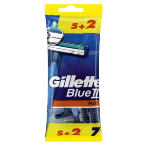 Gillette Blue II Plus Disposable Razor 7 Pack Gillette Blue II Plus Disposable Razor 7 Pack