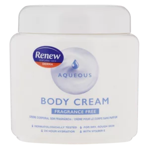 Renew Fragrance Free Aqueous Body Cream 500ml Renew Fragrance Free Aqueous Body Cream 500ml