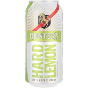 Hunter's Hard Lemon Flavoured Apple Cider Can 440ml
