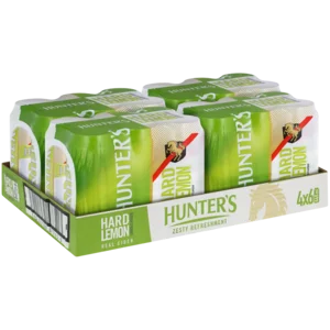Hunter's Hard Lemon Real Cider Cans 24x440ml