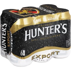 Hunter's Export Real Cider 6x440ml Hunter's Export Real Cider 6x440ml