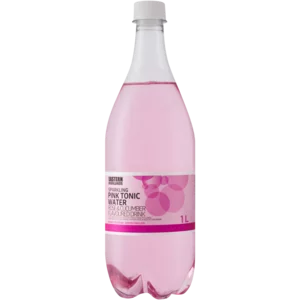 Eastern Highlands Rose & Cucumber Flavoured Sparkling Pink Tonic Water Bottle 1L Eastern Highlands Rose & Cucumber Flavoured Sparkling Pink Tonic Water Bottle 1L