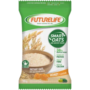 Futurelife Smart Oats & Ancient Grains Honey Flavoured Instant Oats Sachet 50g