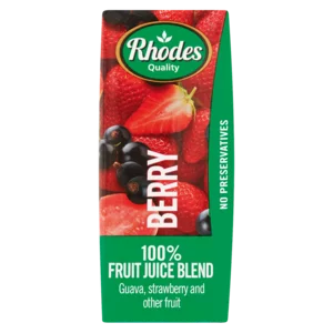 Rhodes 100% Berry Juice Box 200ml