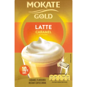 Mokate Gold Caramel Latte Instant Coffee 10 Pack Mokate Gold Caramel Latte Instant Coffee 10 Pack