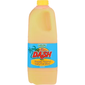 Darling Dash Pineapple Flavoured Dairy Fruit Blend 2L Darling Dash Pineapple Flavoured Dairy Fruit Blend 2L