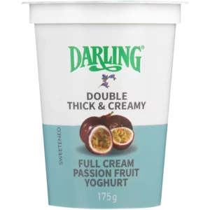 Darling Passion Fruit Flavoured Yoghurt 175g Darling Passion Fruit Flavoured Yoghurt 175g