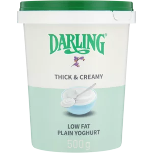 Darling Plain Low Fat Yoghurt 500g