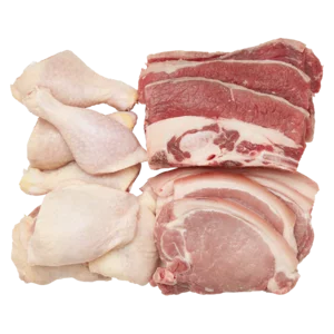 Pork, Beef & Chicken Braaibox Per kg