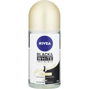 Nivea Black & White Silky Smooth Ladies Roll-On 50ml Nivea Black & White Silky Smooth Ladies Roll-On 50ml