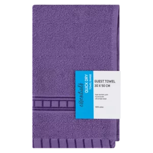 Essentials Quick Dry Guest Towel 30x50cm Essentials Quick Dry Guest Towel 30x50cm