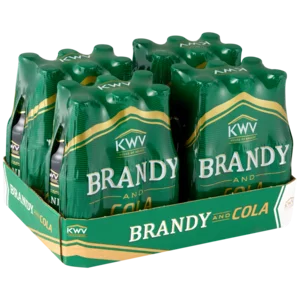 KWV Brandy And Cola Bottles 24x275ml KWV Brandy And Cola Bottles 24x275ml
