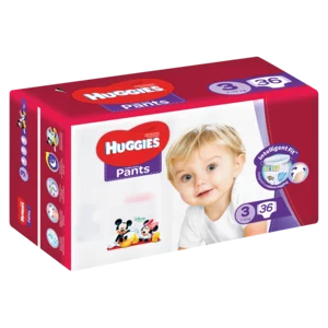 Huggies Size 3 Gold Pants 36 Pack