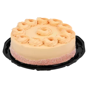 Peach Flavoured Dessert Cake 8 inch Peach Flavoured Dessert Cake 8 inch
