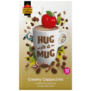 Hug In A Mug Creamy Instant Cappuccino Sachets 10x24g