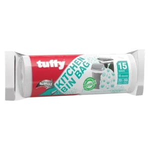 Tuffy Kitchen Bin Bags 15 Pack