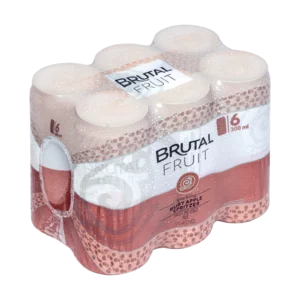 Brutal Fruit Ruby Apple Flavoured Sparkling Spritzer Cans 6x300ml Brutal Fruit Ruby Apple Flavoured Sparkling Spritzer Cans 6x300ml