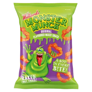 Willard's Monster Munch Original Flavoured Maize Snack 100g Willard's Monster Munch Original Flavoured Maize Snack 100g