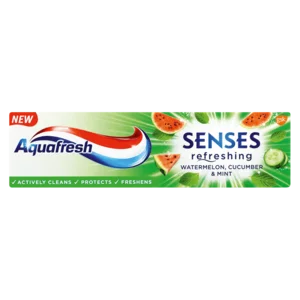 Aquafresh Senses Refreshing Watermelon, Cucumber & Mint Toothpaste 75ml