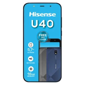 Hisense U40 Navy Blue Mobile Phone Hisense U40 Navy Blue Mobile Phone