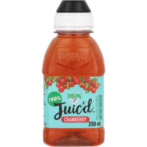 Darling Juic'd Cranberry Flavoured 100% Fruit Juice Blend 250ml