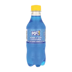 Popz Bubblegum Flavoured Soft Drink 330ml Popz Bubblegum Flavoured Soft Drink 330ml