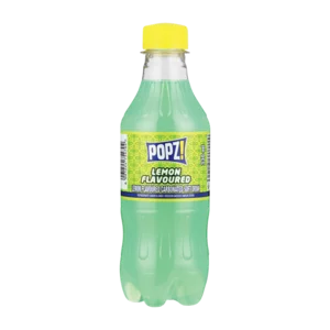 Popz Lemon Flavoured Soft Drink 330ml Popz Lemon Flavoured Soft Drink 330ml