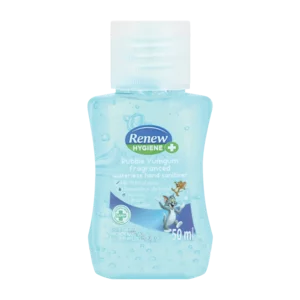 Renew Kids Bubble Yumgum Fragranced Waterless Hand Sanitiser 50ml Renew Kids Bubble Yumgum Fragranced Waterless Hand Sanitiser 50ml