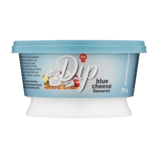 Epic Blue Cheese Flavoured Dip 125g Epic Blue Cheese Flavoured Dip 125g