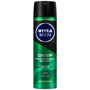 Nivea Men Deep Fragrance Drive Deodorant Aerosol 150ml Nivea Men Deep Fragrance Drive Deodorant Aerosol 150ml