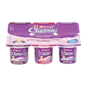 Clover Classic Berry Collect Flavoured Dairy Snack 6x100g Clover Classic Berry Collect Flavoured Dairy Snack 6x100g
