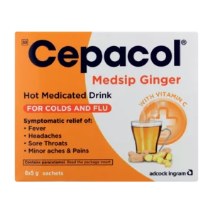 Cepacol Medsip Ginger Cold & Flu Sachets 8 Pack