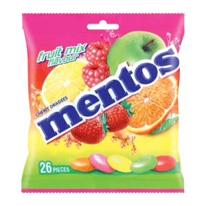 Mentos Fruit Mix Flavoured Sweets 26 Pack Mentos Fruit Mix Flavoured Sweets 26 Pack