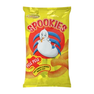 Truda Spookies Pele Pele Flavoured Maize Puff 100g Truda Spookies Pele Pele Flavoured Maize Puff 100g