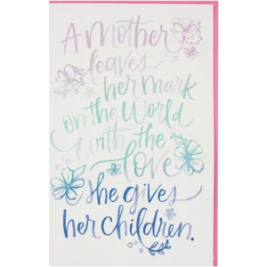 Carlton Cards AD English Mother's Day Card Carlton Cards AD English Mother's Day Card