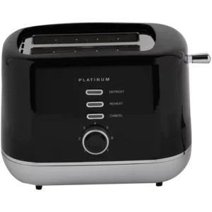 Platinum Black 2 Slice Toaster Platinum Black 2 Slice Toaster