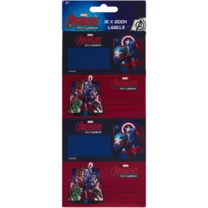 Avengers Mech Strike Book Labels 16 Piece Avengers Mech Strike Book Labels 16 Piece