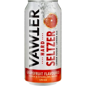 Vawter Hard Seltzer Vodka & Sparkling Water Grapefruit Flavoured Spirit Cooler Can 440ml Vawter Hard Seltzer Vodka & Sparkling Water Grapefruit Flavoured Spirit Cooler Can 440ml