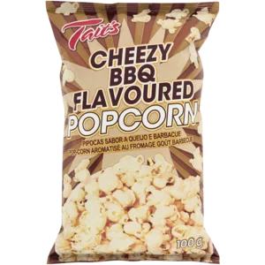Tait's Cheesy BBQ Popcorn 100g