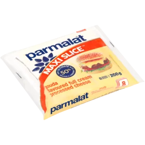 Parmalat Maxi Slice Gouda Flavoured Full Cream Processed Cheese Slices 200g Parmalat Maxi Slice Gouda Flavoured Full Cream Processed Cheese Slices 200g