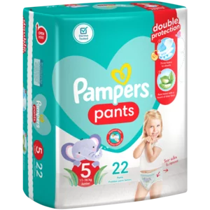Pampers Size 5 Double Protection Disposable Pants 22 Pack Pampers Size 5 Double Protection Disposable Pants 22 Pack