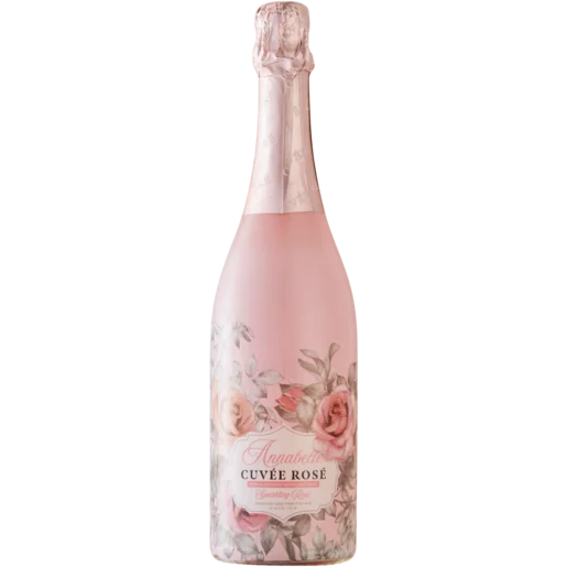 KWV Annabelle Cuvee Rosé Non-Alcoholic Sparkling Wine Bottle 750ml KWV Annabelle Cuvee Rosé Non-Alcoholic Sparkling Wine Bottle 750ml