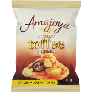Amajoya Original Creamy Toffees Bag 40g